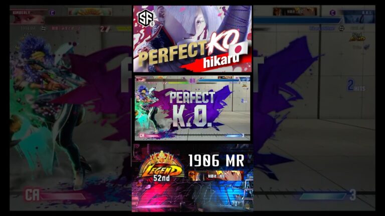 【SF6】フルボッコKO 極みAKI／hikaru #shorts #スト6攻略 #streetfighter #ストリートファイター6 #スト6 #capcom
