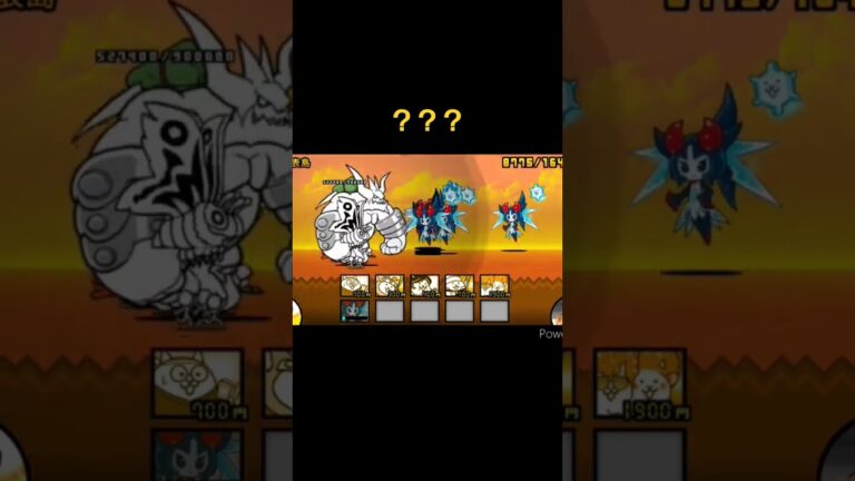 (にゃんこ大戦争)西表島雑攻略 #undertale #にゃんこ大戦争