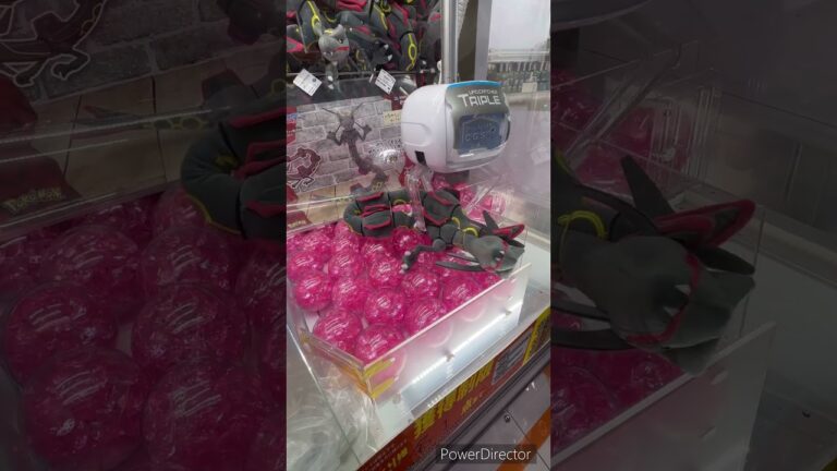 黒いレックウザを捕まえてきた！　#クレゲ #CGS岩槻　#ポケモン　#プライズ　#レックウザ