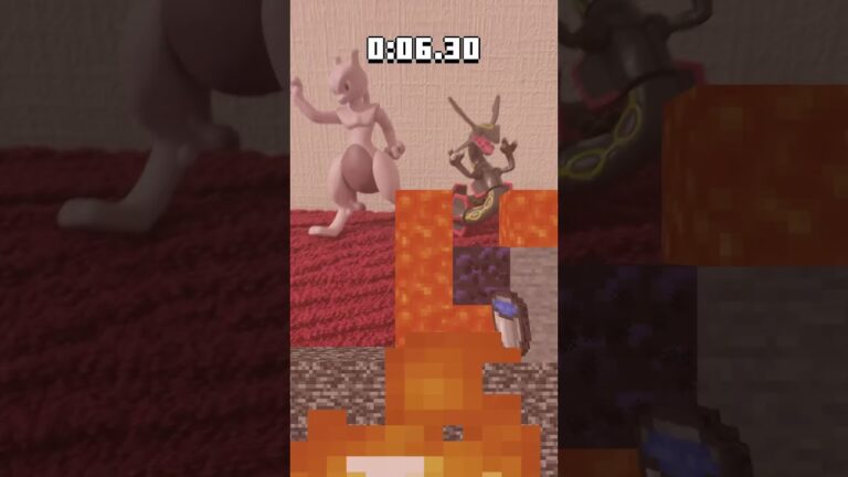 ミュウツーと黒いレックウザ