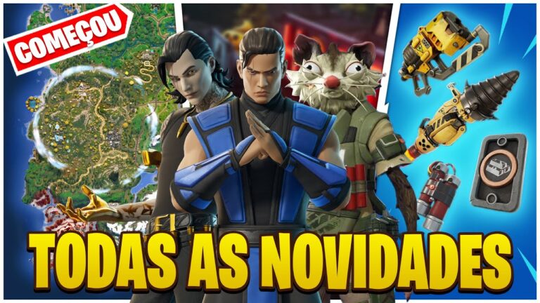 TODAS AS NOVIDADES DA NOVA TEMPORADA – FORTNITE FORA DA LEI