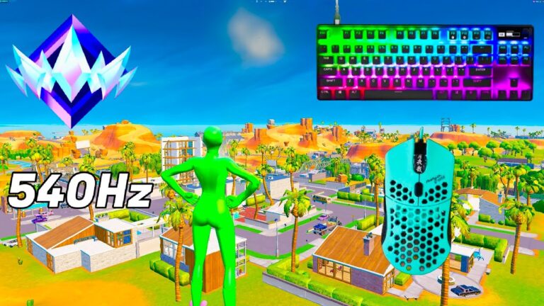 SteelSeries Apex Pro TKL ASMR 😴 Fortnite OG Ranked Reload 🏆 Satisfying Keyboard Fortnite 360 FPS 4K