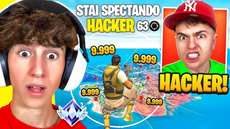 Abbiamo INCONTRATO un *HACKER* in RANKED Rientro con il TEAM!! Fortnite ITA