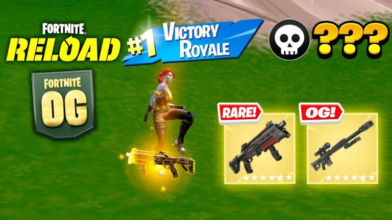 OG Fortnite Reload | High Kill Gameplay | Keyboard & Mouse