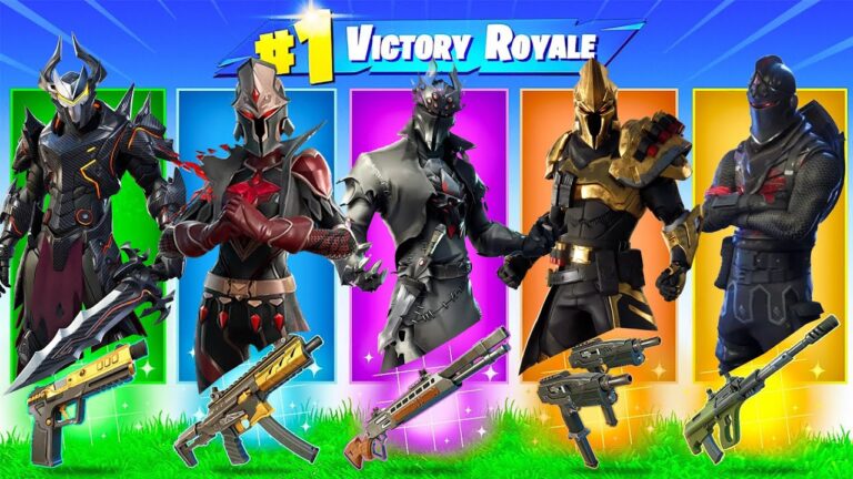 Die *ZUFÄLLIGE* SCHWARZER RITTER SKIN Challenge in Fortnite!