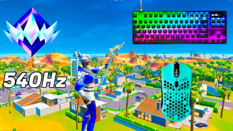 SteelSeries Apex Pro TKL ASMR 😴 Fortnite OG Ranked Reload 🏆 Satisfying Keyboard Fortnite 360 FPS 4K