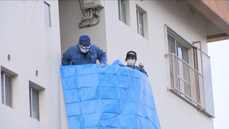 集合住宅で女性殺害疑い 男を逮捕