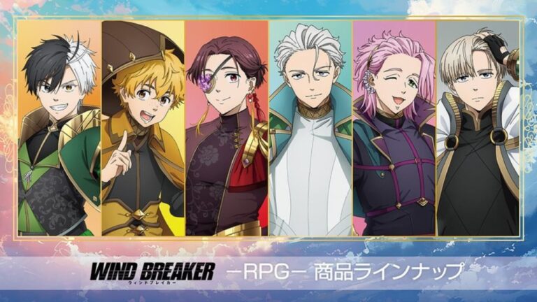 『WIND BREAKER』RPG描き下ろしグッズが発売決定！桜や蘇枋が華やかな衣装で登場
