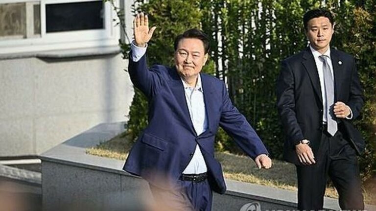 罷免の尹氏 大統領公邸から退去