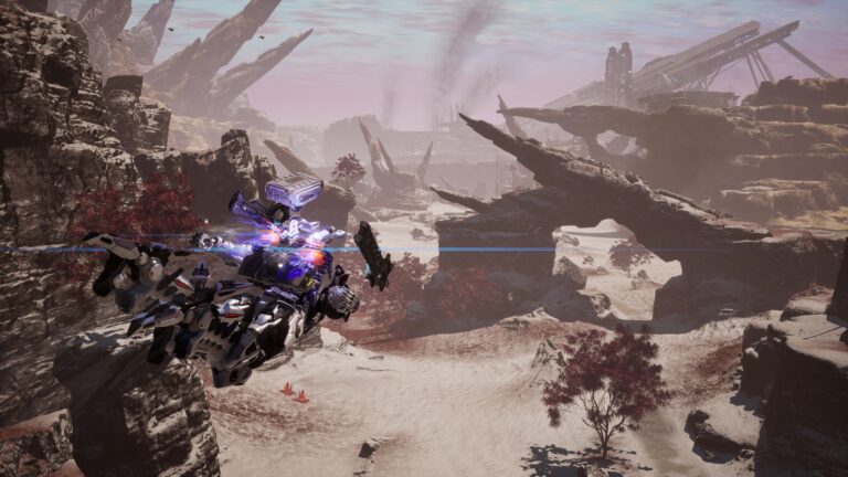 「DAEMON X MACHINA TITANIC SCION」は広大なフィールドを飛び回れるように！　メカは人型サイズのスーツに一新［Switch 2先行体験］