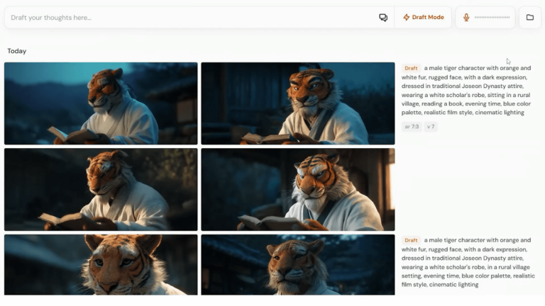 画像生成AI「Midjourney V7」のアルファテストが始まる、音声での指示に従って画像を爆速で生成可能なドラフトモードも搭載 – GIGAZINE
