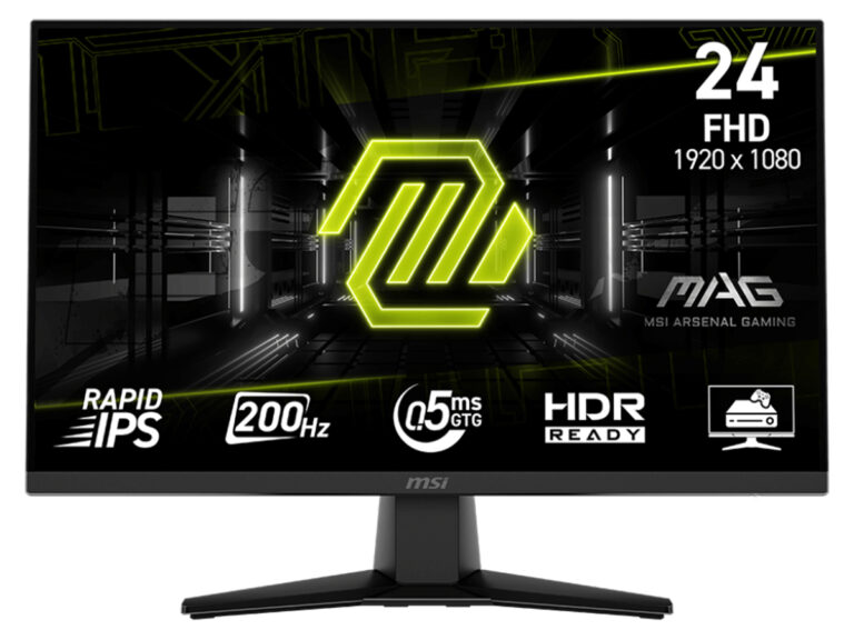 MSI、200Hz/0.5ms対応23.8型ゲーミングモニター – PC Watch