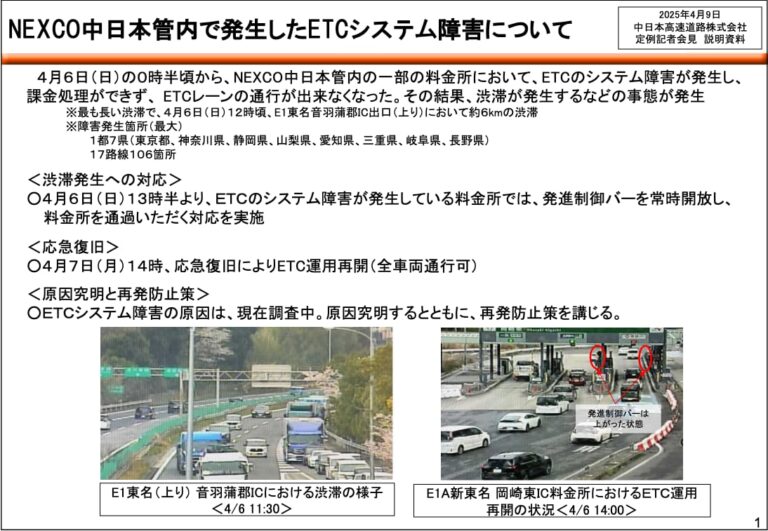 ETCシステム障害、復旧までに38時間かかった理由は“見込み違い”　作業完了後に障害拡大