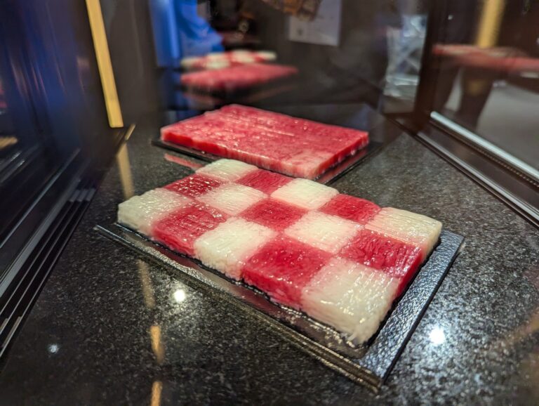 「3Dプリントで作った霜降り肉」はうまいのか　大阪万博で“培養肉の未来”を見てきた
