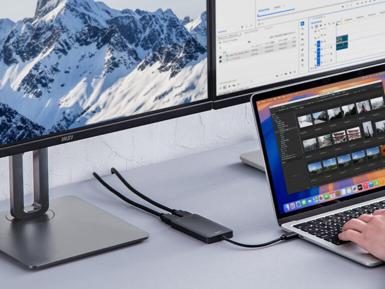 2画面出力が可能なUSB Type C→HDMI変換アダプター – デジカメ Watch