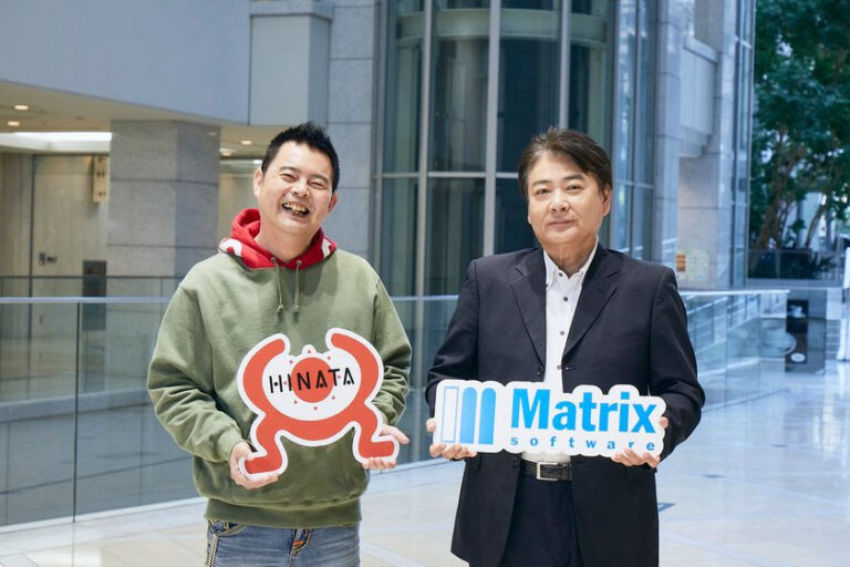 マトリックスとHINATA，同一ホールディングス内のグループ会社体制をスタート。より密な開発体制を築く