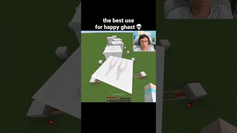 Minecraft Happy Ghast Parkour Moment