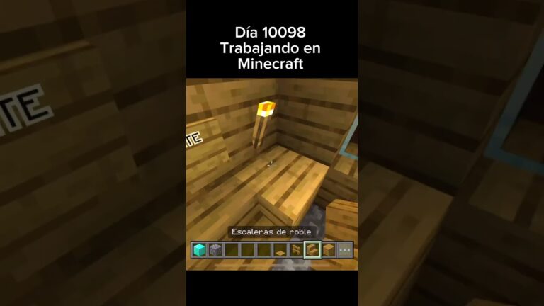Trabajando en Minecraft #minecraftshorts #minecraft
