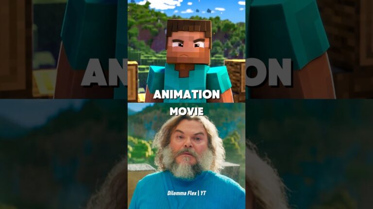 Animation vs Movie Version💎 The Minecraft Movie Memes / Quotes