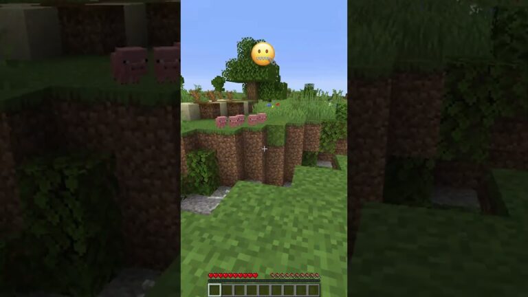 Don’t Cry Because It’s Over, Smile Because It Happened vs Emoji Reaction #minecraft #shorts #meme