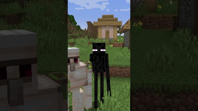 Minecraft But Im An Enderman… 😮