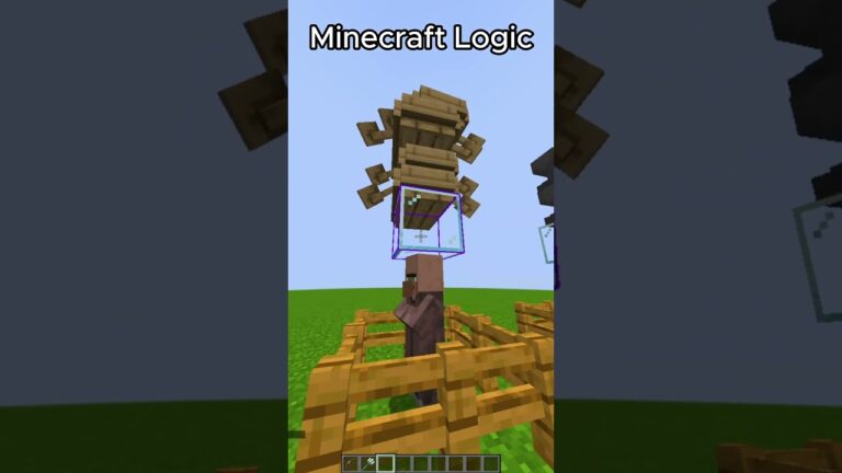 logic in Minecraft #minecraft #shorts