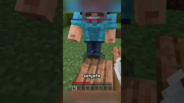 Kalo Kena Damage, Aku Main Minecraft Di Dunia Nyata!!