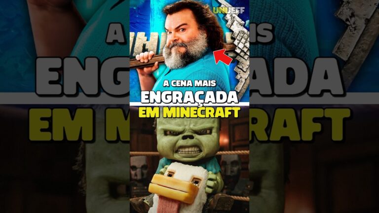 A cena mais engraçada do filme Do Minecraft #minecraft #liveaction #filmes #minecraftmovie