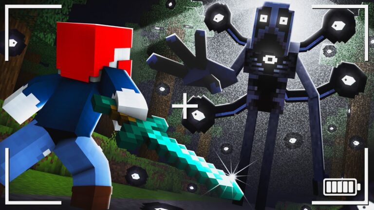 Ich töte ERSTEN DWELLER in Minecraft Dweller Mod