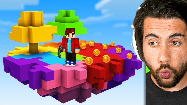 Minecraft, But Money = More Colors