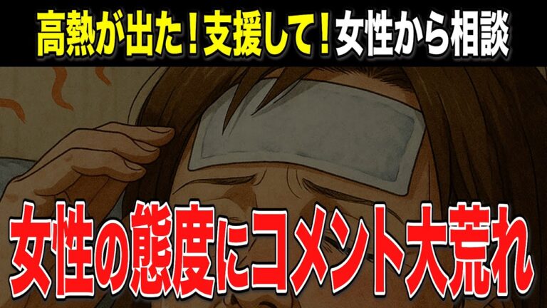 【支援：ある時を境に態度が急変する女性】あなたは、どう思いますか？