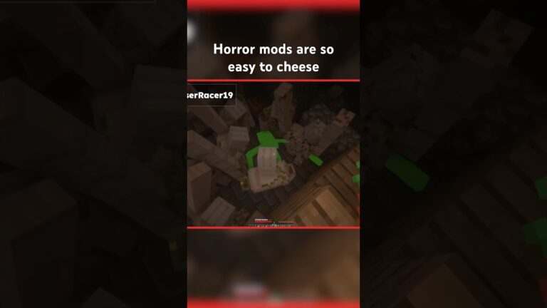 “They jumping me!!!” #minecraft #minecrafthorror #gaming