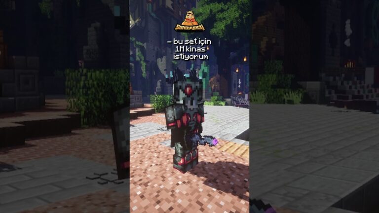 Abbys de ticaret yaparken büründüğüm kişilik | #minecraft #sonoyuncu