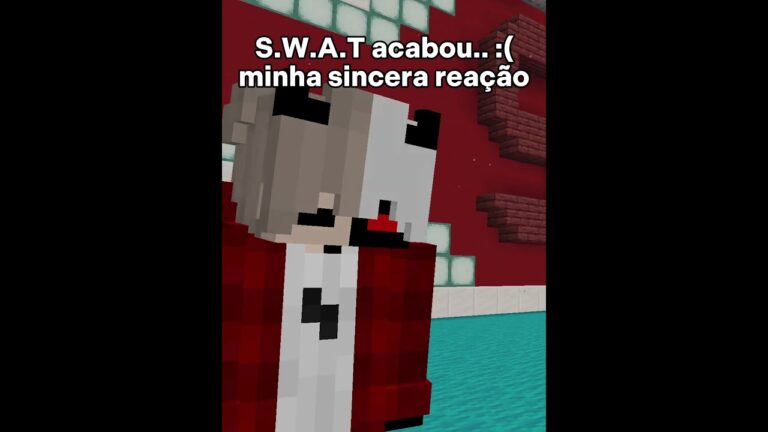 POV : A S.W.A.T ACABOU!!!!  #minecraft #minecrafthumor #memes