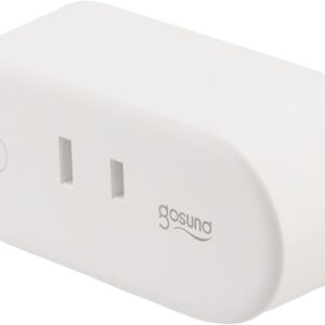 ゴウサンド ジャパン 【Alexa対応】ゴウサンド(Gosund) スマートプラグ Wi-Fi スマートコンセント 電源プラグ タイマー付き コンセント スマートホーム 2.4GHz対応 遠隔操作 Alexa/Google Home/音声コントロール ハブ不要 1個 ‎WP6-1 [並行輸入品]