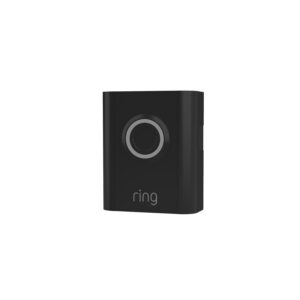 Ringドアベル用着脱式フェイスプレート | スムースブラック