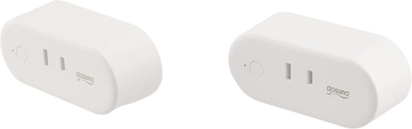 gosund ゴウサンド ジャパン 【Alexa対応】ゴウサンド(Gosund) スマートプラグ Wi-Fi スマートコンセント 電源プラグ タイマー付き コンセント スマートホーム 2.4GHz対応 遠隔操作 Alexa/Google Home/音声コントロール ハブ不要 2個 ‎WP6-2 [並行輸入品]