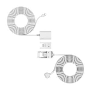 Ring スポットライトカム用 屋内/屋外兼用電源アダプター, USB-C - ホワイト