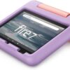 【Fire 7 第12世代用】Amazon純正 キッズカバー (パープル) - 画像 (4)