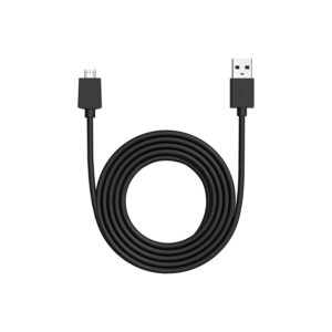 【Ring Indoor Cam 第2世代用】USB-A - Micro USB 3m 電源ケーブル ブラック