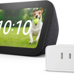 【セット買い】Echo Show 5 (第3世代) チャコール + Amazonベーシック スマートプラグ