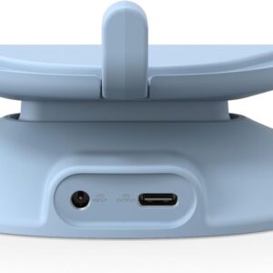 【Echo Show 5 第3世代用】USB-C充電ポート付き角度調節スタンド (クラウドブルー)
