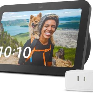 【セット買い】Echo Show 8 (第3世代) チャコール + Amazonベーシック スマートプラグ