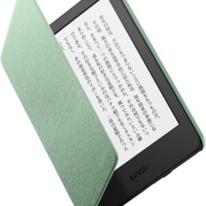 【Kindle (2024年発売・2022年発売) 用】Amazon純正 ファブリックカバー (マッチャ)