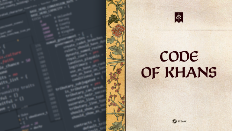 Dev Diary #168 – Code of Khans