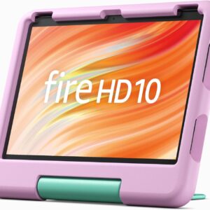 【Fire HD 10 第13世代用】Amazon純正 キッズ向け保護カバー (ピンク)