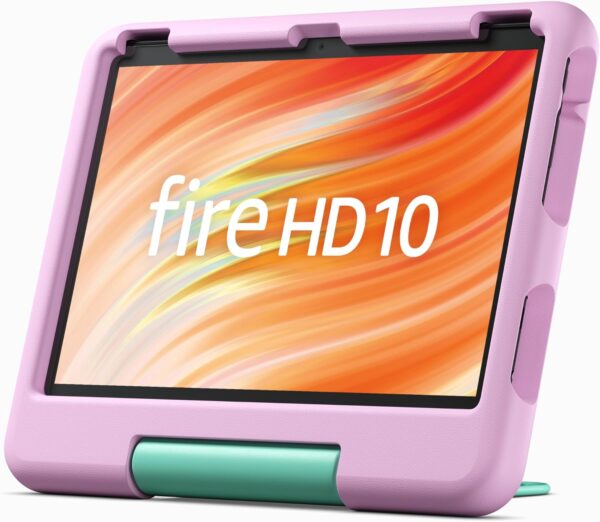 【Fire HD 10 第13世代用】Amazon純正 キッズ向け保護カバー (ピンク)
