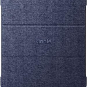【Kindle Scribe (2024年発売・2022年発売) 用】Amazon純正 ファブリック 折りたたみカバー (ブルー)