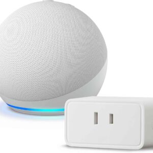 【セット買い】Echo Dot (第5世代) グレーシャーホワイト + Amazonベーシック スマートプラグ