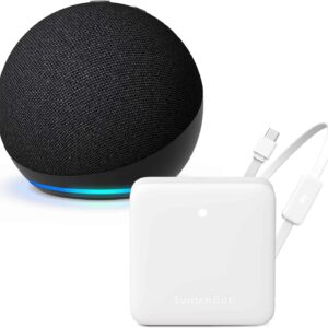 【セット買い】Echo Dot (第5世代) チャコール + SwitchBot スマートリモコン Hub Mini (温湿度センサー搭載・Matter対応版)